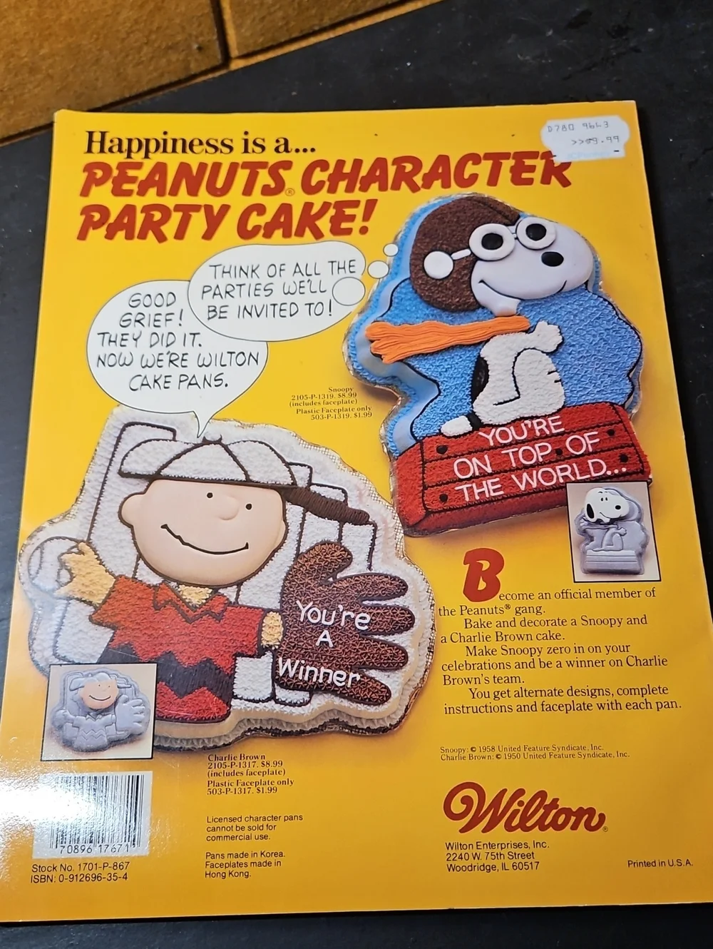 Vintage Cookbook 1986 EUC